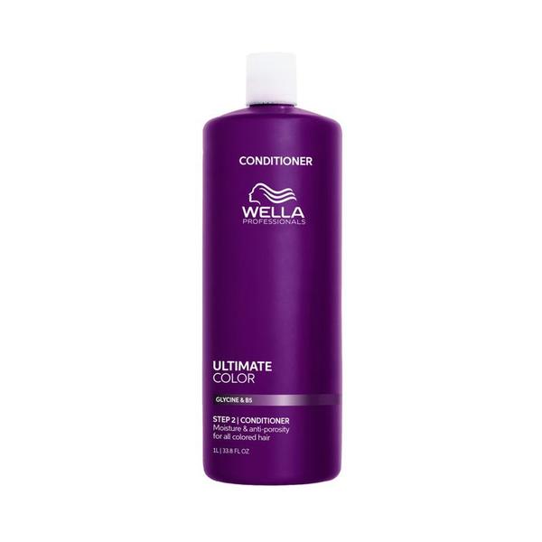Balsam Hidratant pentru Par Vopsit cu Glicina &amp; B5 - Wella Professionals Ultimate Color Conditioner, 1000 ml