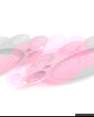 Paletă pentru amestecarea vopselelor, roz intens