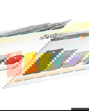 Jucarie din lemn: Sortator forme geometrice