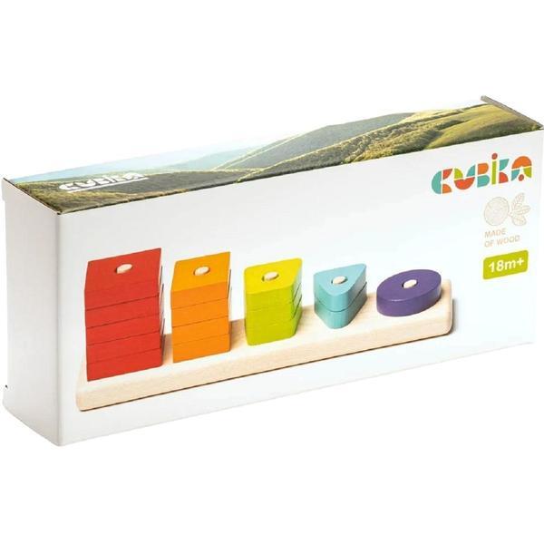 Jucarie din lemn: Sortator forme geometrice