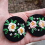 Broșe brodate.Martisor