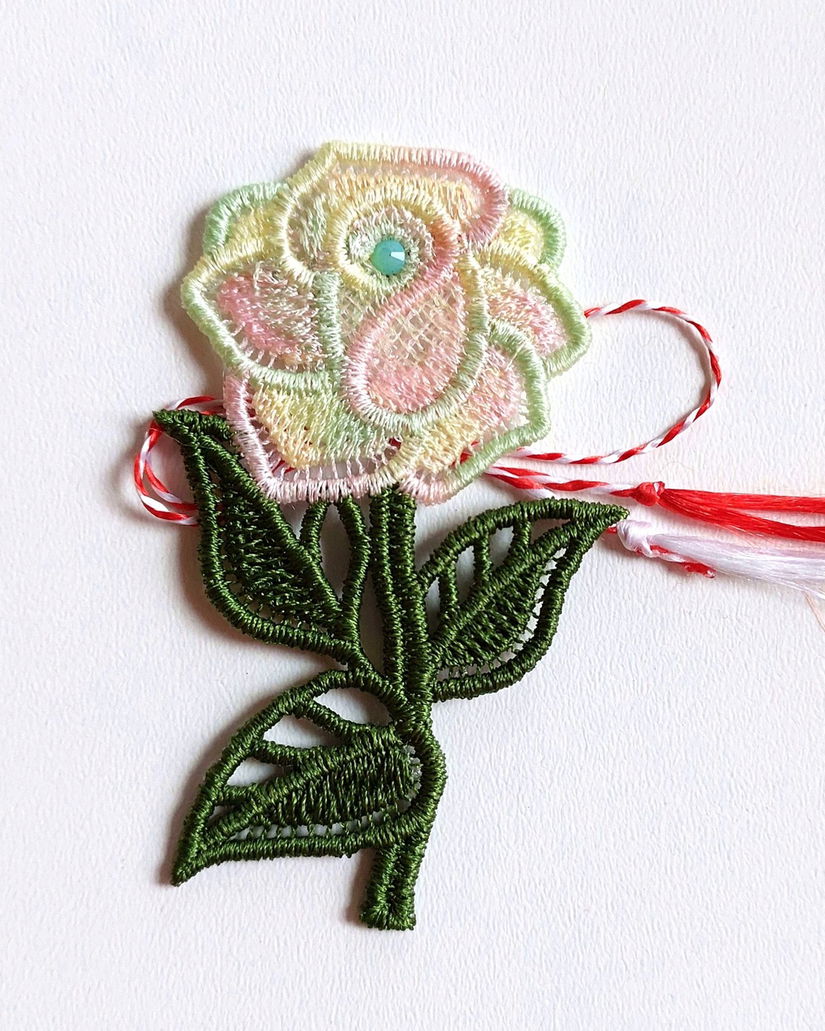 Martisor Trandafir Pastel