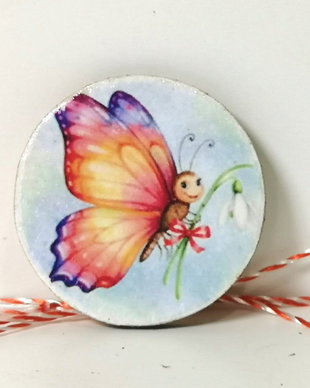 Martisor cu fluturas