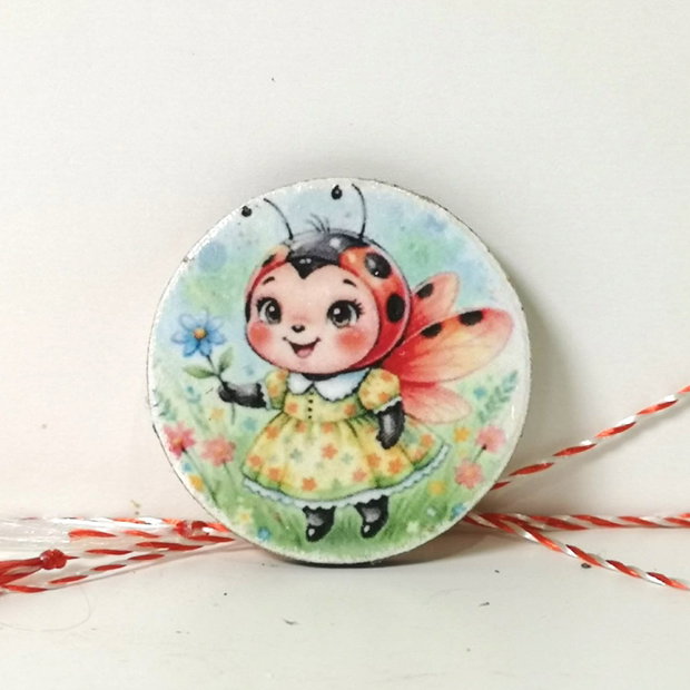Martisor cu buburuza, gargarita