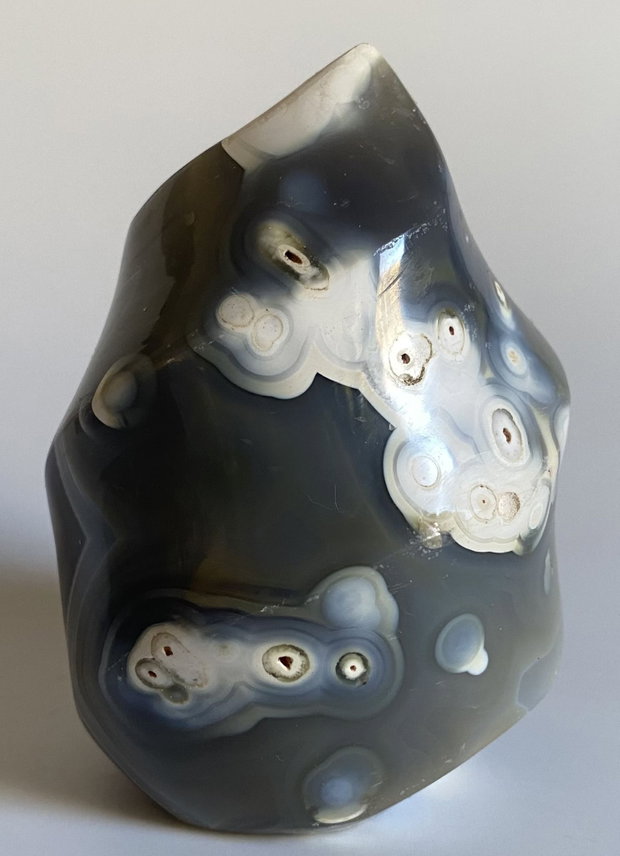 Agat Orca - Sculptura piatra semipretioasa