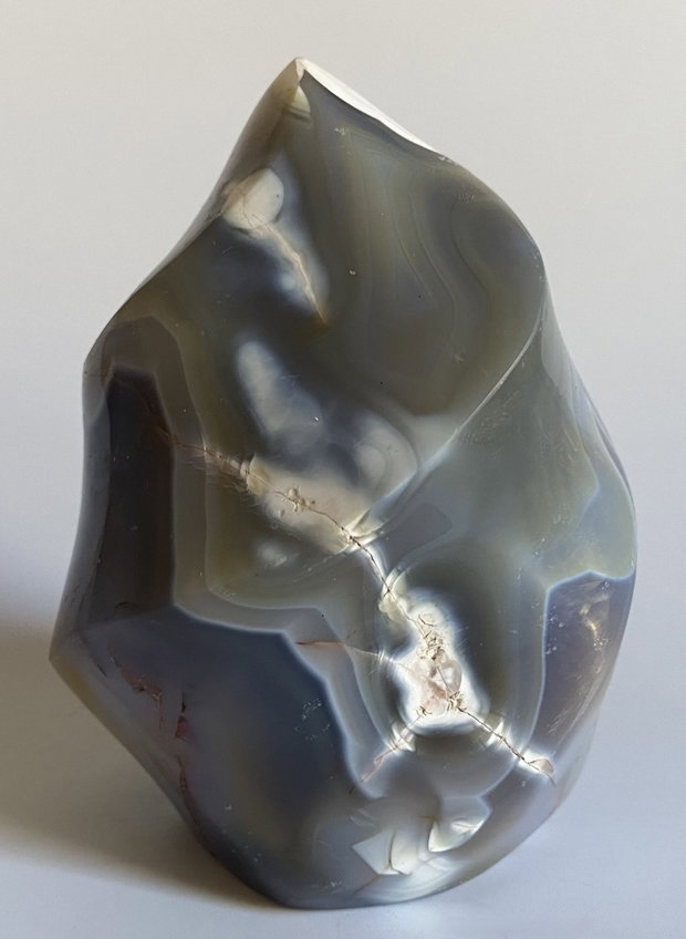 Agat Orca - Sculptura piatra semipretioasa