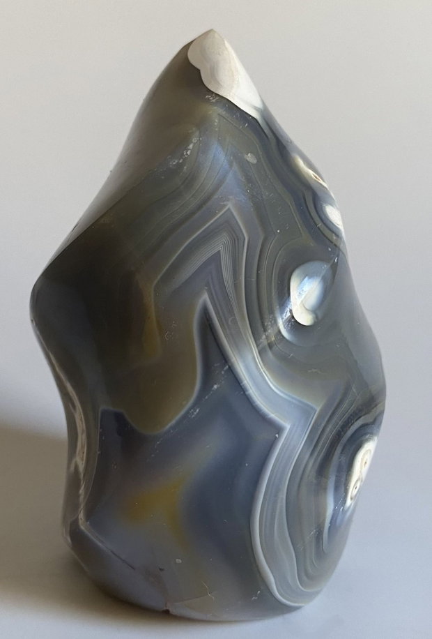 Agat Orca - Sculptura piatra semipretioasa