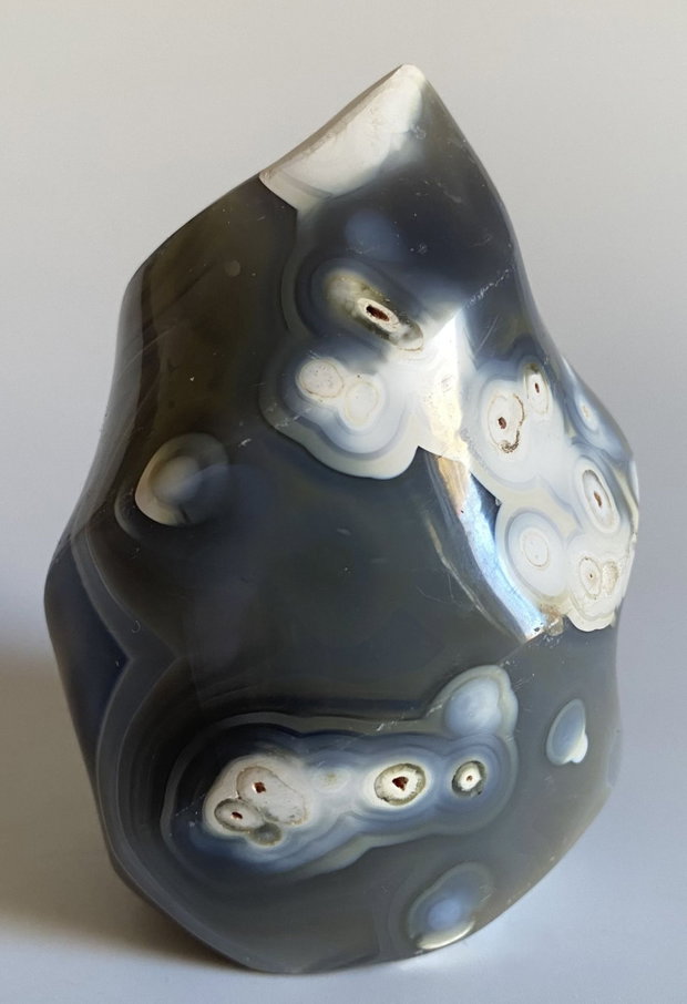 Agat Orca - Sculptura piatra semipretioasa