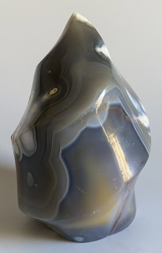 Agat Orca - Sculptura piatra semipretioasa
