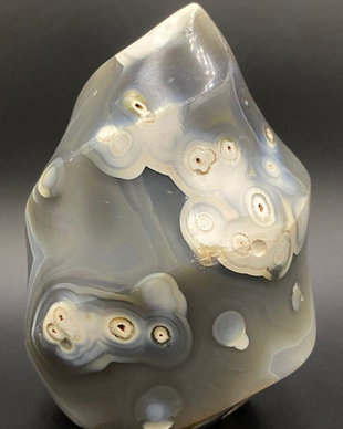 Agat Orca - Sculptura piatra semipretioasa