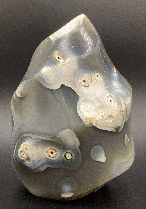 Agat Orca - Sculptura piatra semipretioasa