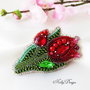 Lalea - Brosa broderie manuala