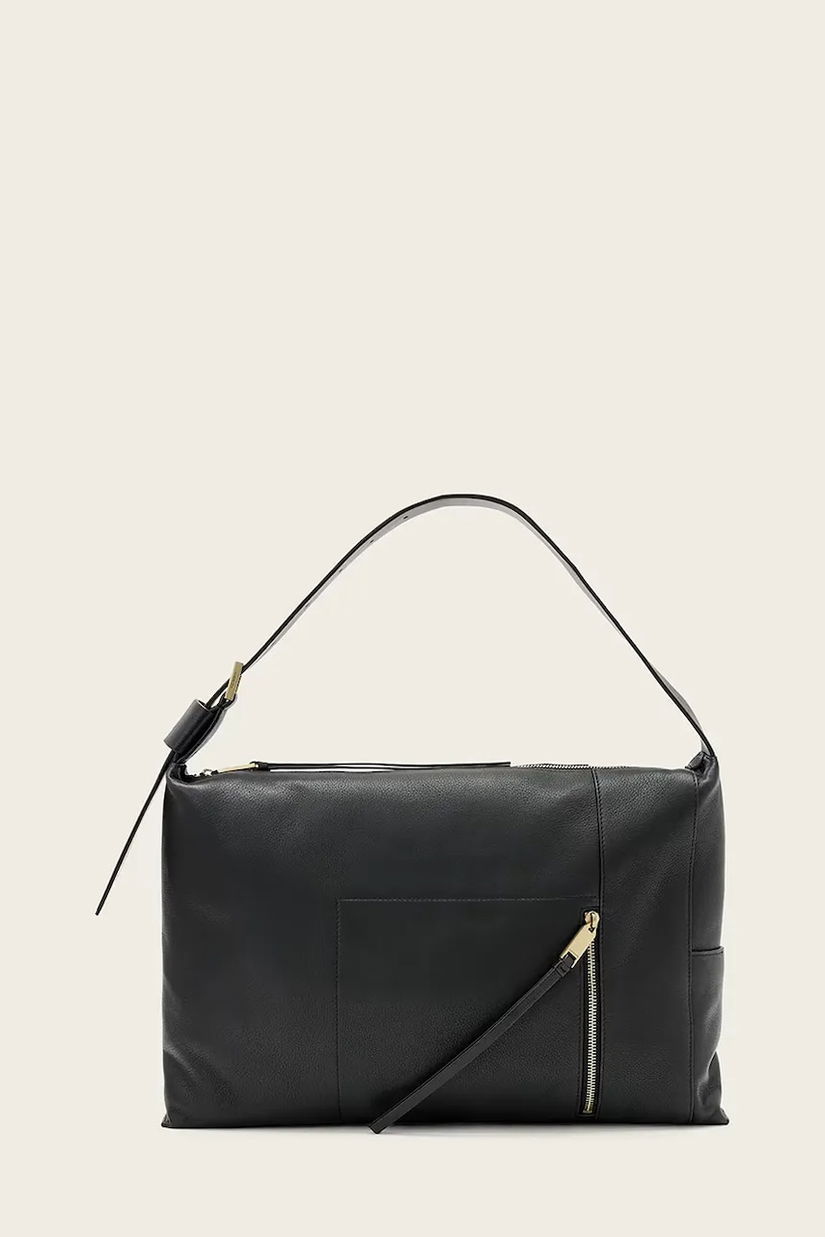 AllSaints poșetă de piele ALBA