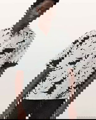 AllSaints cămașă cu in GIRONA