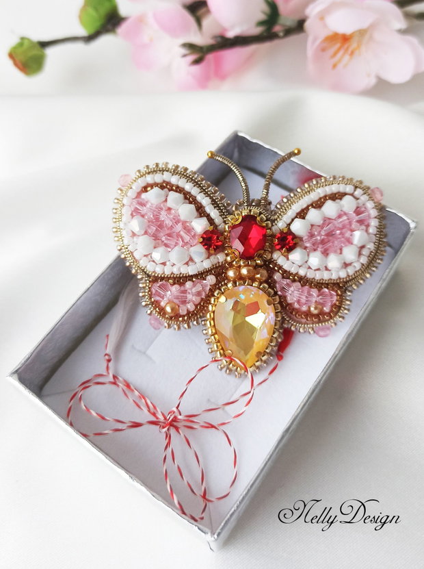 Fluturas - Brosa martisor