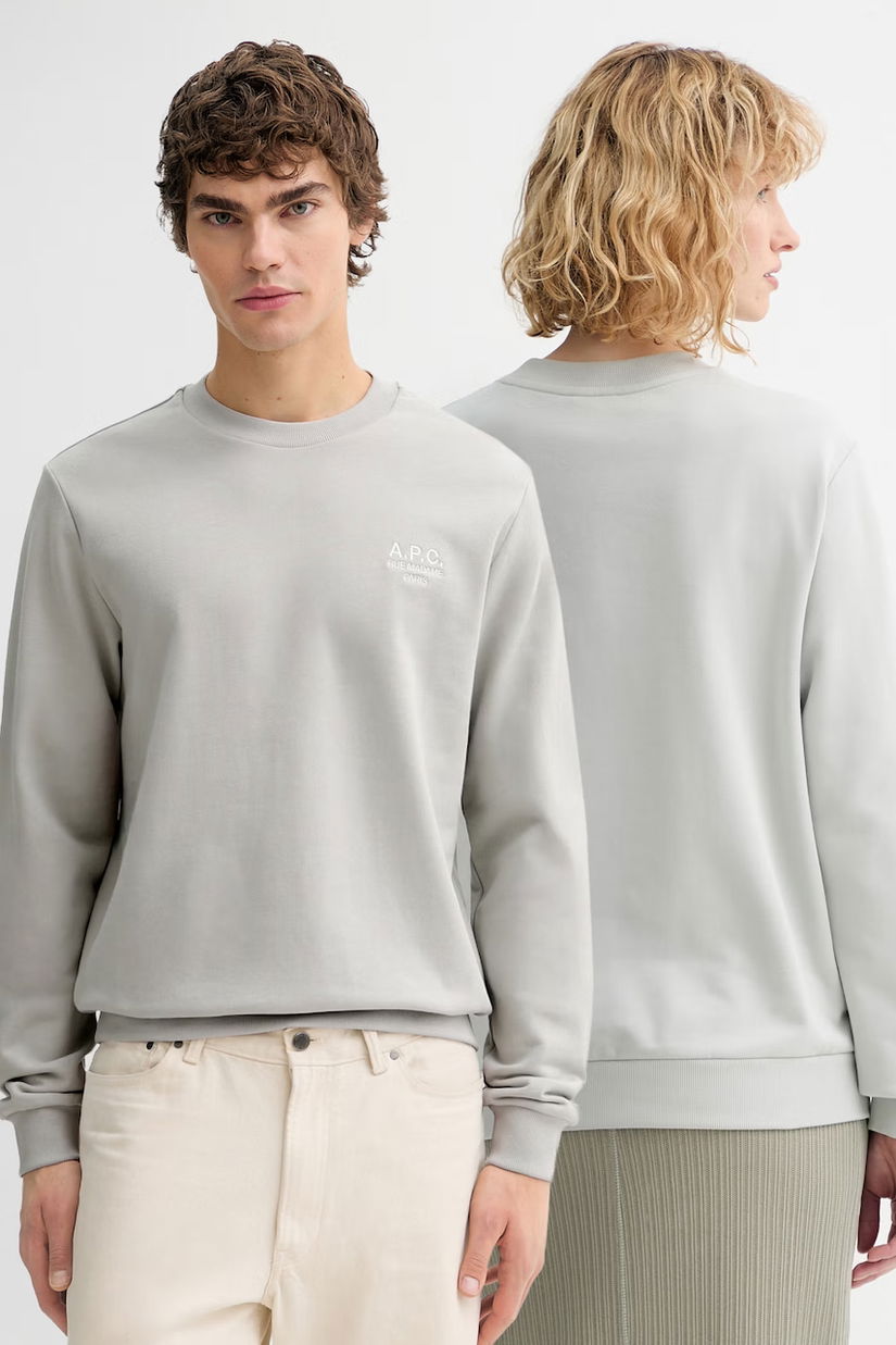 A.P.C. bluză SWEAT STANDARD RUE MADAME