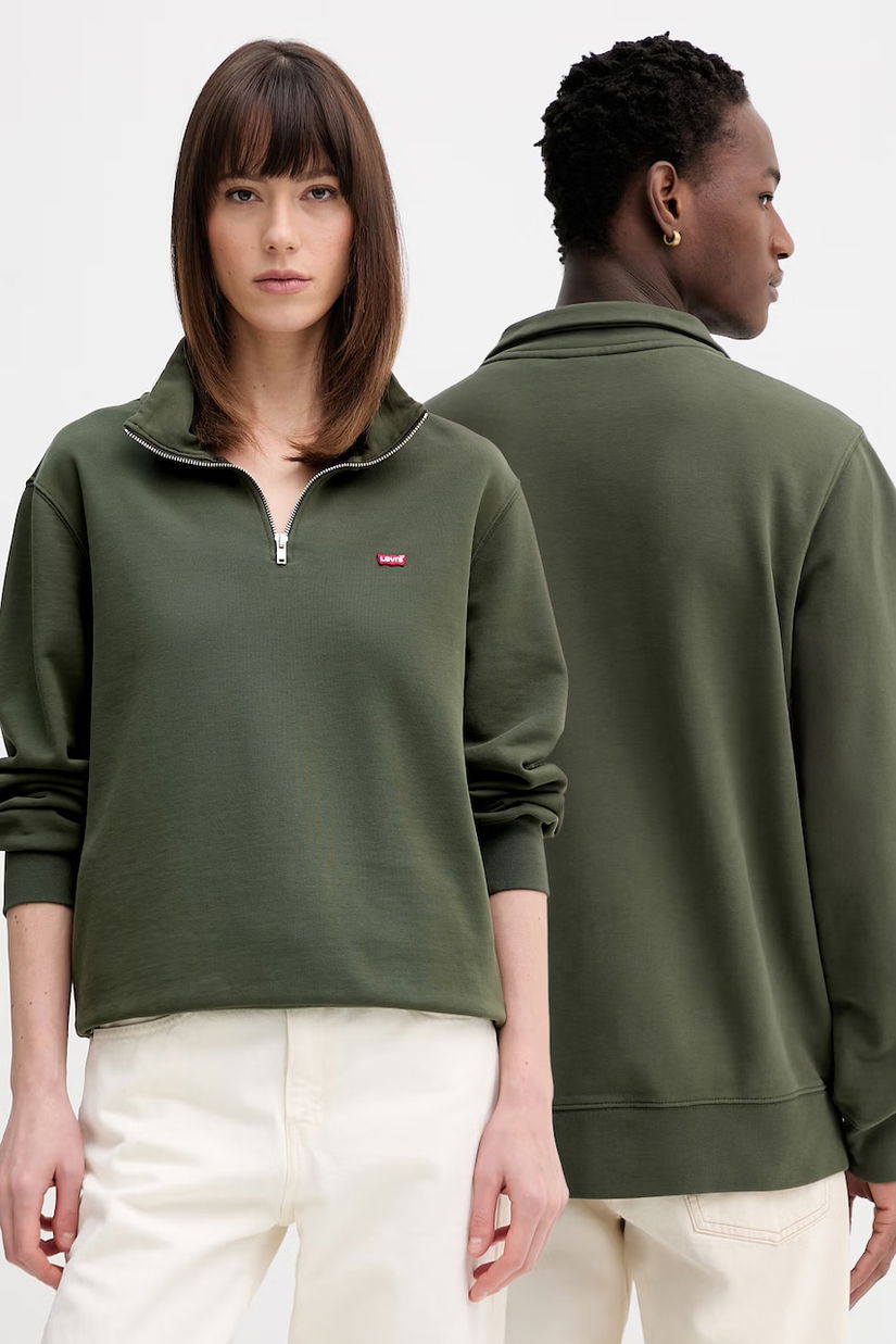 Levi's hanorac de bumbac LSE_ORIGINAL HM 1/4 ZIP