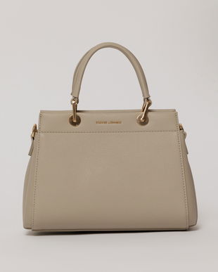 Geanta gri deschis design structurat