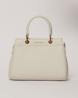 Geanta beige design structurat