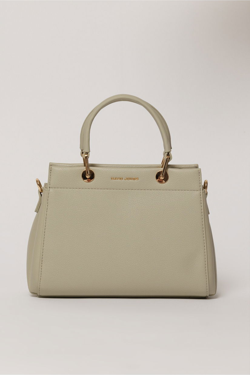 Geanta verde mint design structurat