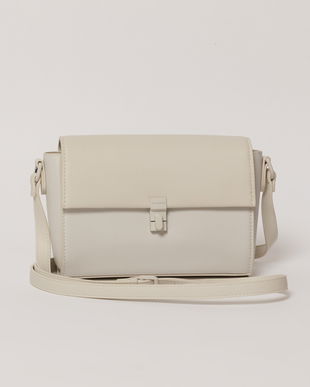 Geanta ivory cu design minimalist