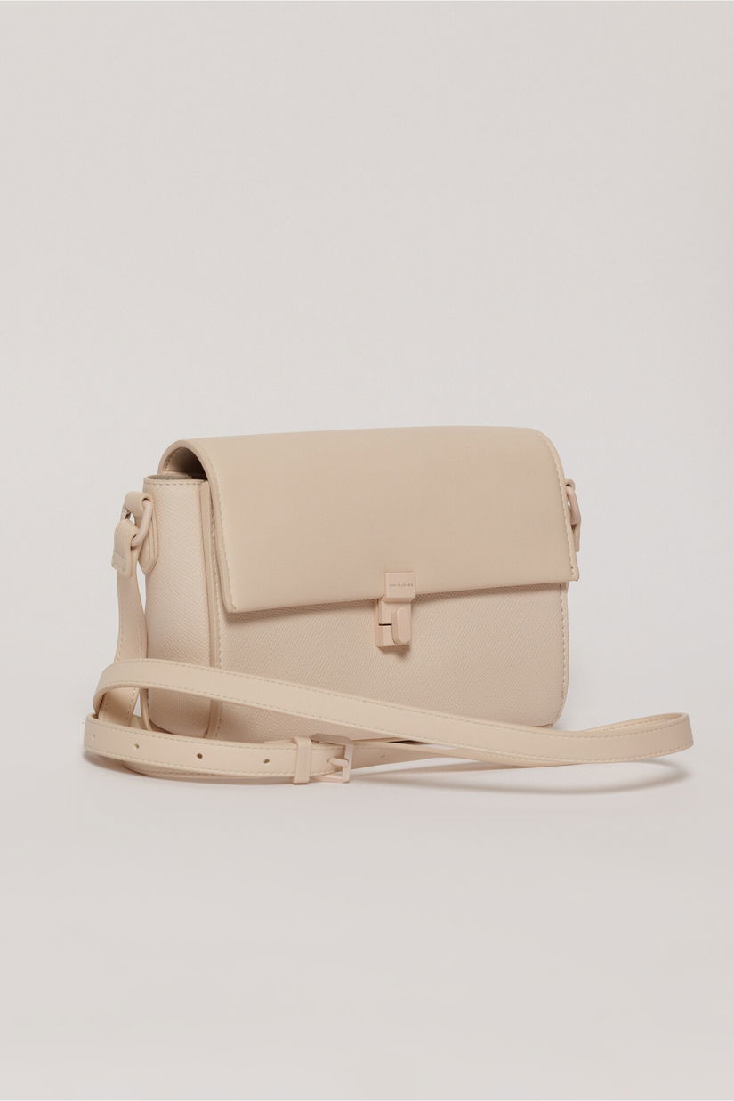 Geanta beige design minimalist