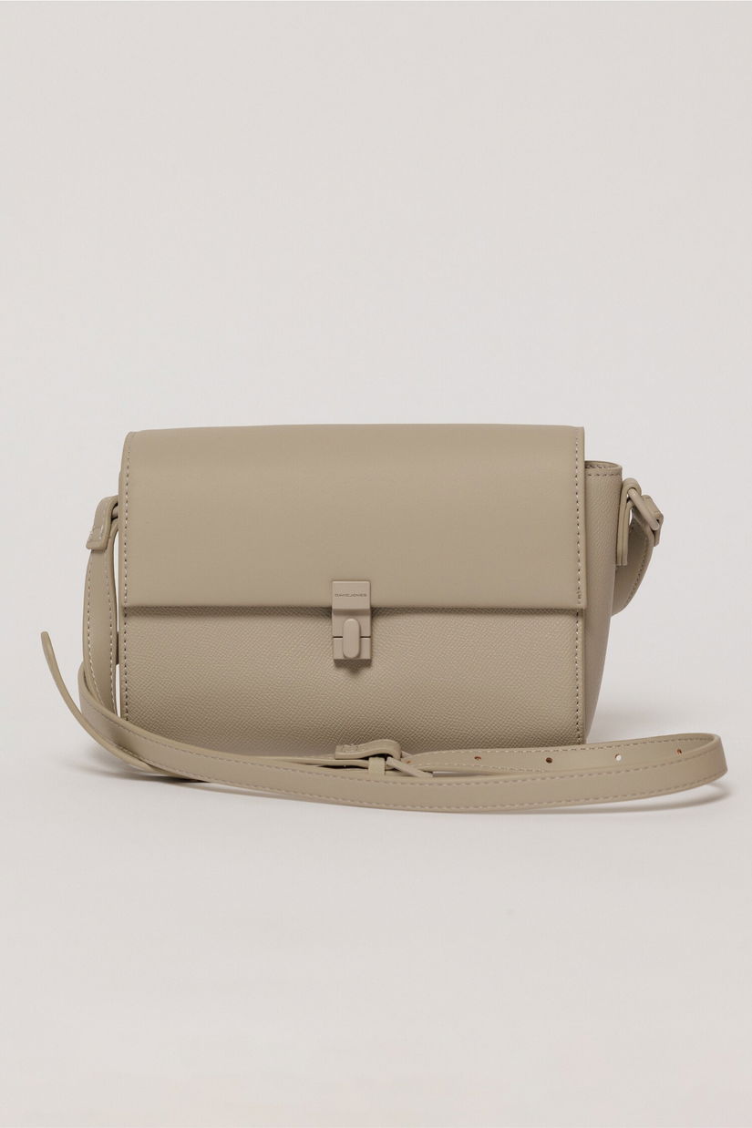 Geanta gri deschis design minimalist