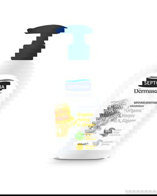Sapun Lichid cu Miere si Ghimbir - Septona Dermasoft Handwash Organic Honey &amp; Ginger, 400 ml