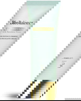 Crema cu Efect Intens de Fermitate pentru Gat si Decolteu - Bio Balance Probiotics High Potency - Firming Neck &amp; Decollete Cream, 50 ml