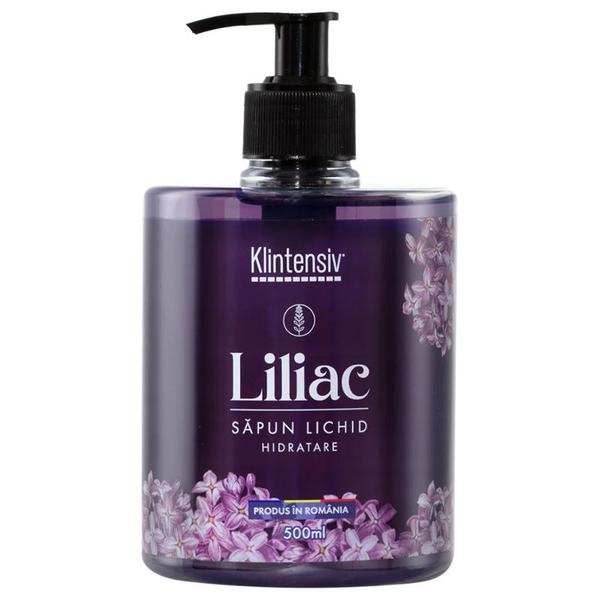 Sapun Lichid Hidratant cu Parfum de Liliac - Klintensiv, 500 ml