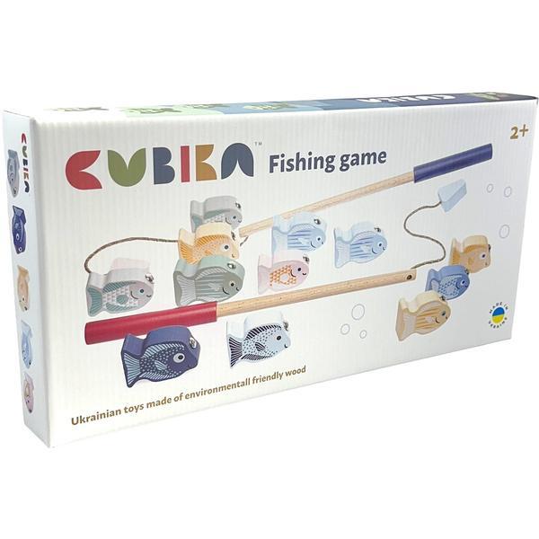 Jucarie din lemn: Micul pescar