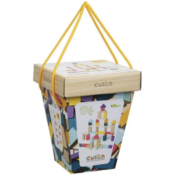 Kit 50 piese constructie din lemn