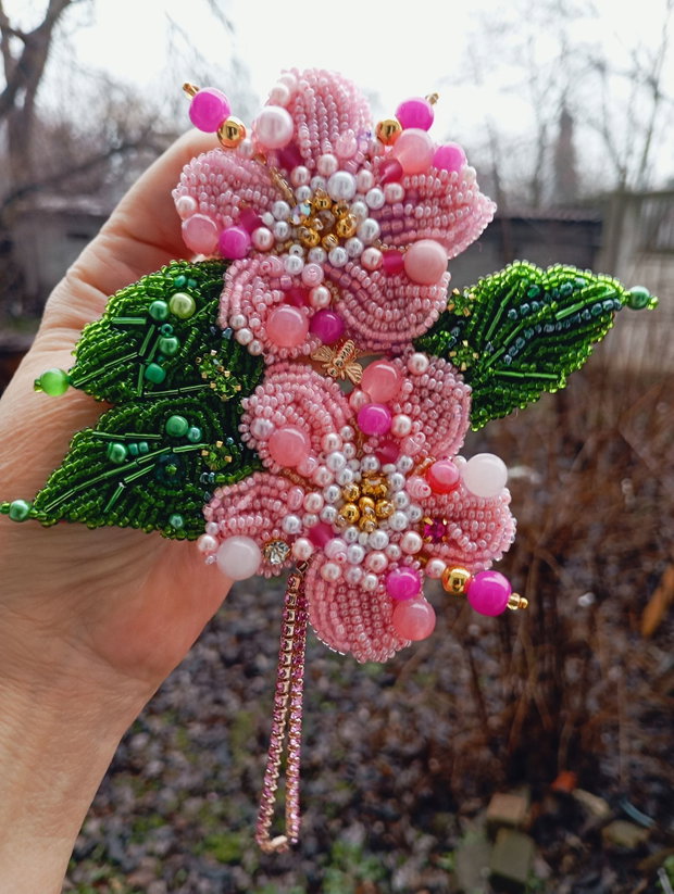 Flori de mar.Brosa mărțișor
