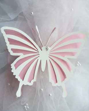 Fluture mare decorativ (model 1)