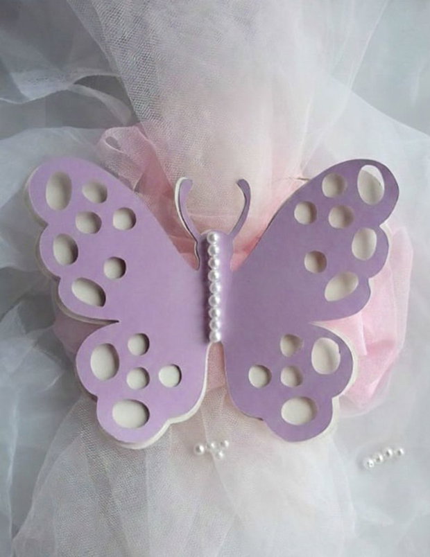 Fluture mare decorativ (model 2)