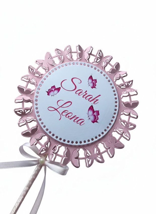 Decorațiune fluturaș personalizată