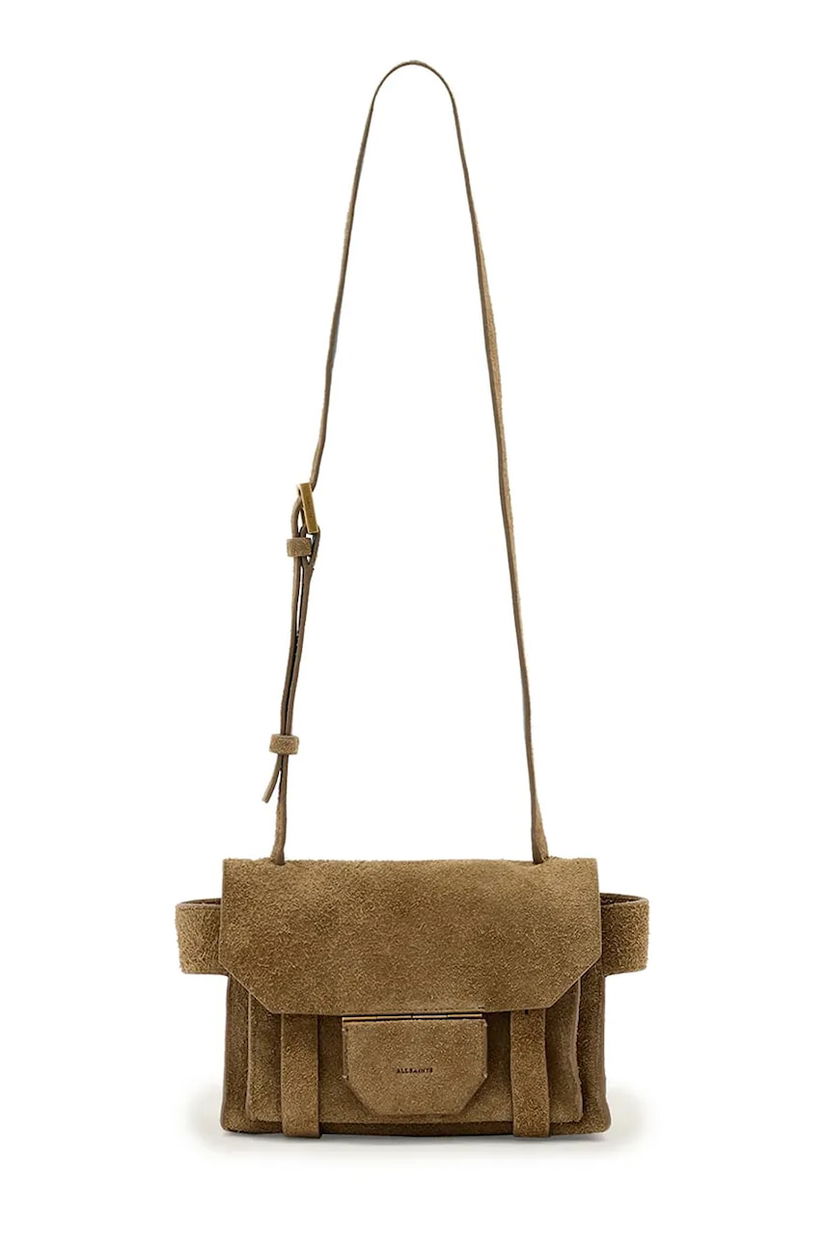 AllSaints geantă de mana din piele întoarsă URSA