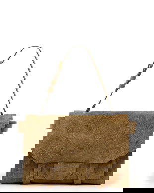 AllSaints geantă din nubuck URSA