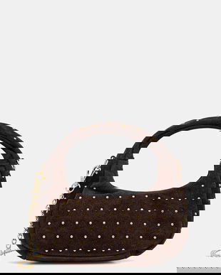 Answear.LAB geanta de mana din piele intoarsa