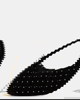 Answear.LAB geanta de mana din piele intoarsa