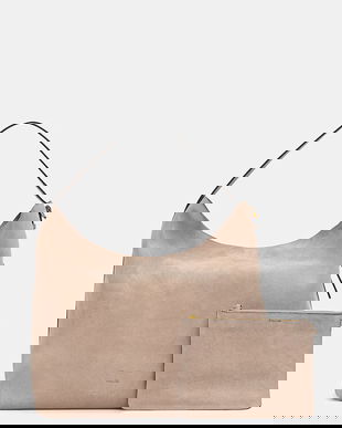 Pollini geantă de mână din piele intoarsa