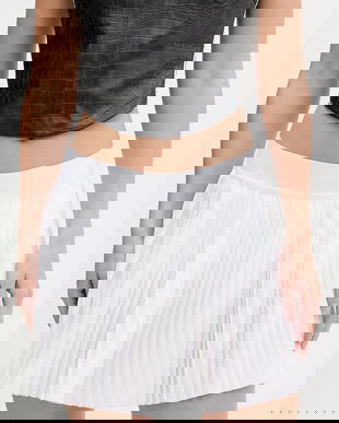 adidas Performance fustă sport Club Pleatskirt