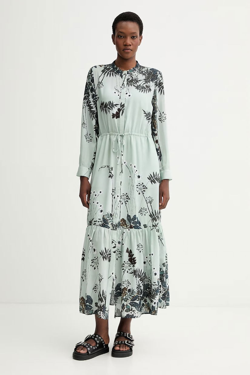 MUNTHE rochie din mătase BERNADETTE