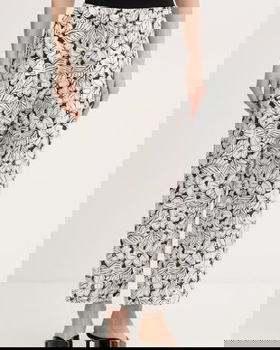 Weekend Max Mara pantaloni de mătase NIRVANA