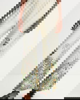 MUNTHE pantaloni de mătase FABERT