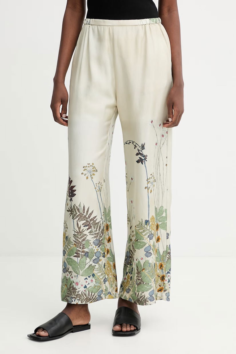 MUNTHE pantaloni de mătase FABERT