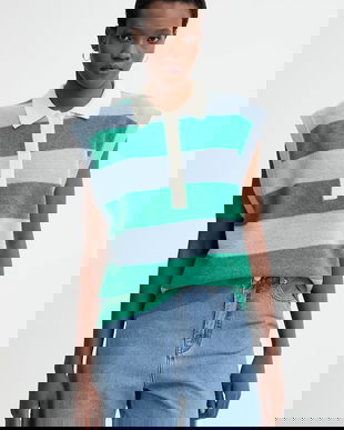 MUNTHE vestă din amestec de lână BRACHA