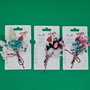 Martisor "Buchetel" cu flori uscate