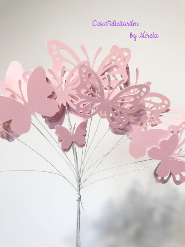 Fluturi pentru decor tort