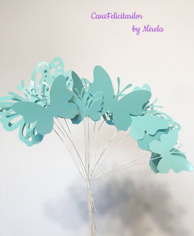 Fluturi pentru decor tort